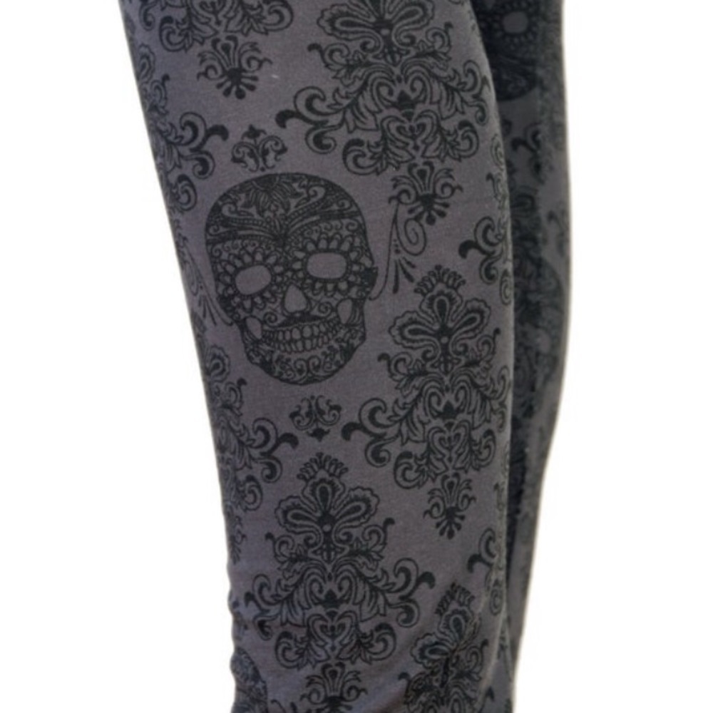 Day of the Dead Leggings - Picture 2 of 2